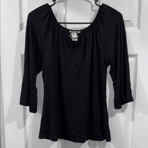 Elegant Black Women's Blouse
